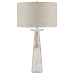 Настольная лампа на конусовидном корпусе с чашей и с тканевым абажуром Daydreaming варинант исполнения - 3 | Loft Concept во Владивостоке