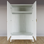 Платяной шкаф Elsa Dreams White с 2-мя фасадами варинант исполнения - 4 | Loft Concept во Владивостоке