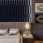 Гипсовая 3D Панель CRYSTAL SYMPHONY B варинант исполнения - 1 | Loft Concept во Владивостоке