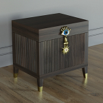 Сундук Eye Elsa Dreams Walnut варинант исполнения - 1 | Loft Concept во Владивостоке