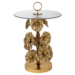 Столик металлический Golden Flower варинант исполнения - 1 | Loft Concept во Владивостоке