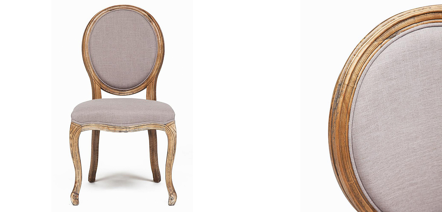 Стул French vintage chair Provence gray Стул French vintage chair Provence gray - Loft-Concept во Владивостоке