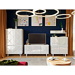 Полка с зеркальным декором Arden Mirror Shelf варинант исполнения - 5 | Loft Concept во Владивостоке