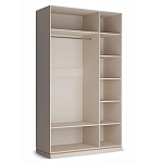 Шкаф трёхстворчатый платяной Satin Furniture варинант исполнения - 2 | Loft Concept во Владивостоке