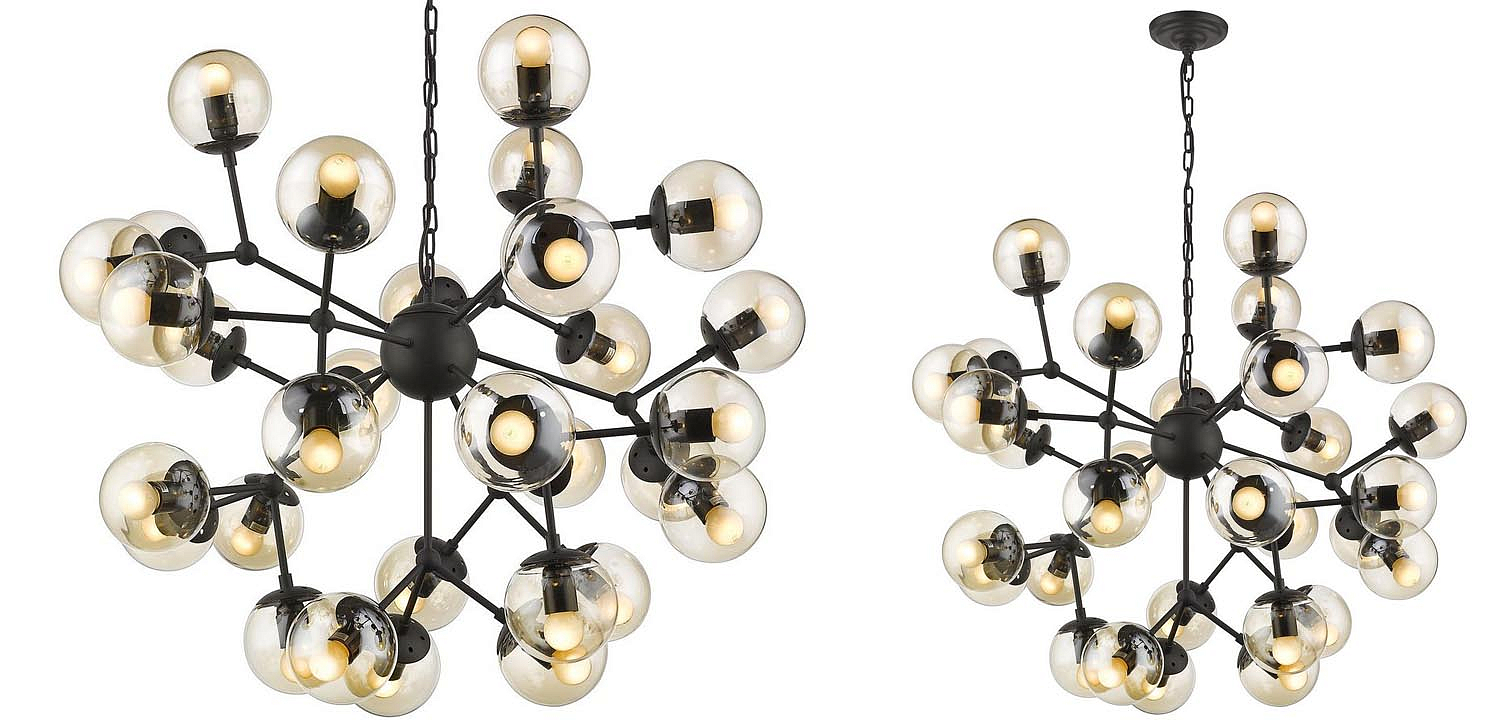 Люстра Modo Chandelier black Люстра Modo Chandelier black - Loft-Concept во Владивостоке