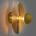 Бра в виде металлического диска Amadis Gold Wall Lamp варинант исполнения - 6 | Loft Concept во Владивостоке