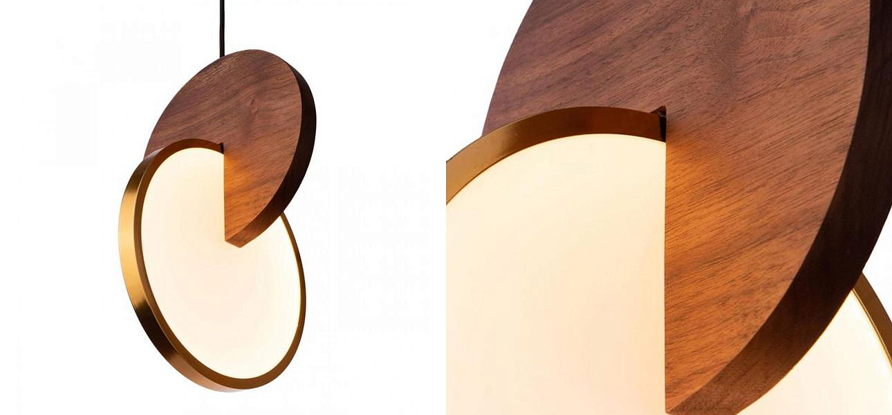Подвесной светильник Eclipse Pendant Light Wood Подвесной светильник Eclipse Pendant Light Wood - Loft-Concept во Владивостоке