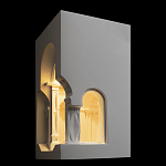 Встраиваемый в стену гипсовый светильник под покраску с арками и рельефными колоннами Antiquity Athena варинант исполнения - 5 | Loft Concept во Владивостоке