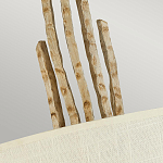 Бра с белым абажуром и элементами в виде натуральных веток Hinkley варинант исполнения - 2 | Loft Concept во Владивостоке