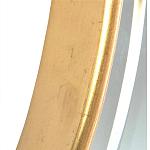 Зеркало в золотой деревянной раме Riviera варинант исполнения - 1 | Loft Concept во Владивостоке