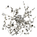 Бра с металлическими круглыми элементами Terzani Argent варинант исполнения - 2 | Loft Concept во Владивостоке