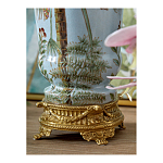 Ваза из фарфора с бронзовыми элементами Tropical Garden варинант исполнения - 5 | Loft Concept во Владивостоке