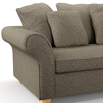 Мебельная ткань Шенилл коричневый цвет 138 см T4-28 варинант исполнения - 4 | Loft Concept во Владивостоке