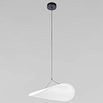 Подвесной светильник с белым тканевым плафоном в форме облака Crystal Cloud Junction варинант исполнения - 2 | Loft Concept во Владивостоке