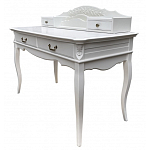 Стол-бюро белого цвета из массива бука с 4-мя ящиками White Provence варинант исполнения - 2 | Loft Concept во Владивостоке