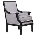 Кресло Harry Armchair black and grey velour варинант исполнения - 1 | Loft Concept во Владивостоке