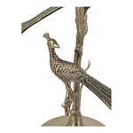 Столик с круглой стеклянной столешницей и корпусом в виде двух павлинов на ветке Table Two Peacocks варинант исполнения - 5 | Loft Concept во Владивостоке