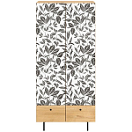Шкаф с принтом Leaf bouquet варинант исполнения - 2 | Loft Concept во Владивостоке