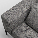 Мебельная ткань Шенилл серый цвет 142 см T4-46 варинант исполнения - 9 | Loft Concept во Владивостоке