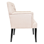 Кресло Addison Chic Armchair beige flax варинант исполнения - 1 | Loft Concept во Владивостоке