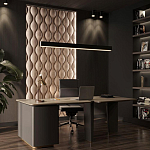 Гипсовая 3D панель с принтографией PM-108 варинант исполнения - 6 | Loft Concept во Владивостоке