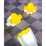 Настольная дизайнерская лампа Poltronova Passiflora Yellow Table Lamp варинант исполнения - 3 | Loft Concept во Владивостоке