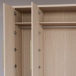 Большой Шкаф Primo Светлый дуб с 3 дверьми и 3 выдвижными ящиками варинант исполнения - 5 | Loft Concept во Владивостоке