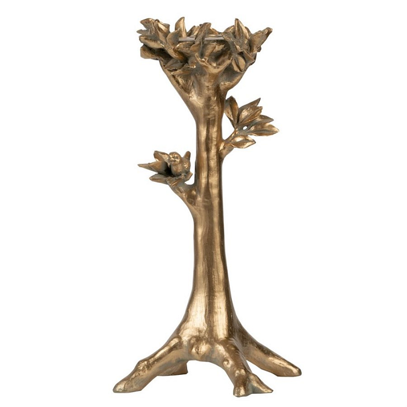 Подсвечник Golden Tree Золотой Подсвечник Golden Tree Золотой во Владивостоке | Loft Concept