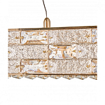 Люстра волнистой формы с текстурной огранкой Reflection of Reality варинант исполнения - 4 | Loft Concept во Владивостоке