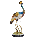 Статуэтка Венценосный журавль  варинант исполнения - 1 | Loft Concept во Владивостоке
