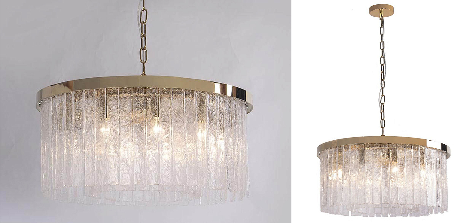 Люстра Crystal Harvey Gold Chandelier 60 Люстра Crystal Harvey Gold Chandelier 60 - Loft-Concept во Владивостоке