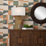 Настольная лампа с прямоугольным белым абажуром Skillful Face варинант исполнения - 6 | Loft Concept во Владивостоке