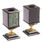 Настольный канцелярский набор из нефрита Apollo варинант исполнения - 4 | Loft Concept во Владивостоке