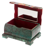 Шкатулка с мозаикой из натуральных камней Stone Casket варинант исполнения - 2 | Loft Concept во Владивостоке