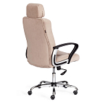 Кресло компьютерное City Chair хром флок варинант исполнения - 3 | Loft Concept во Владивостоке