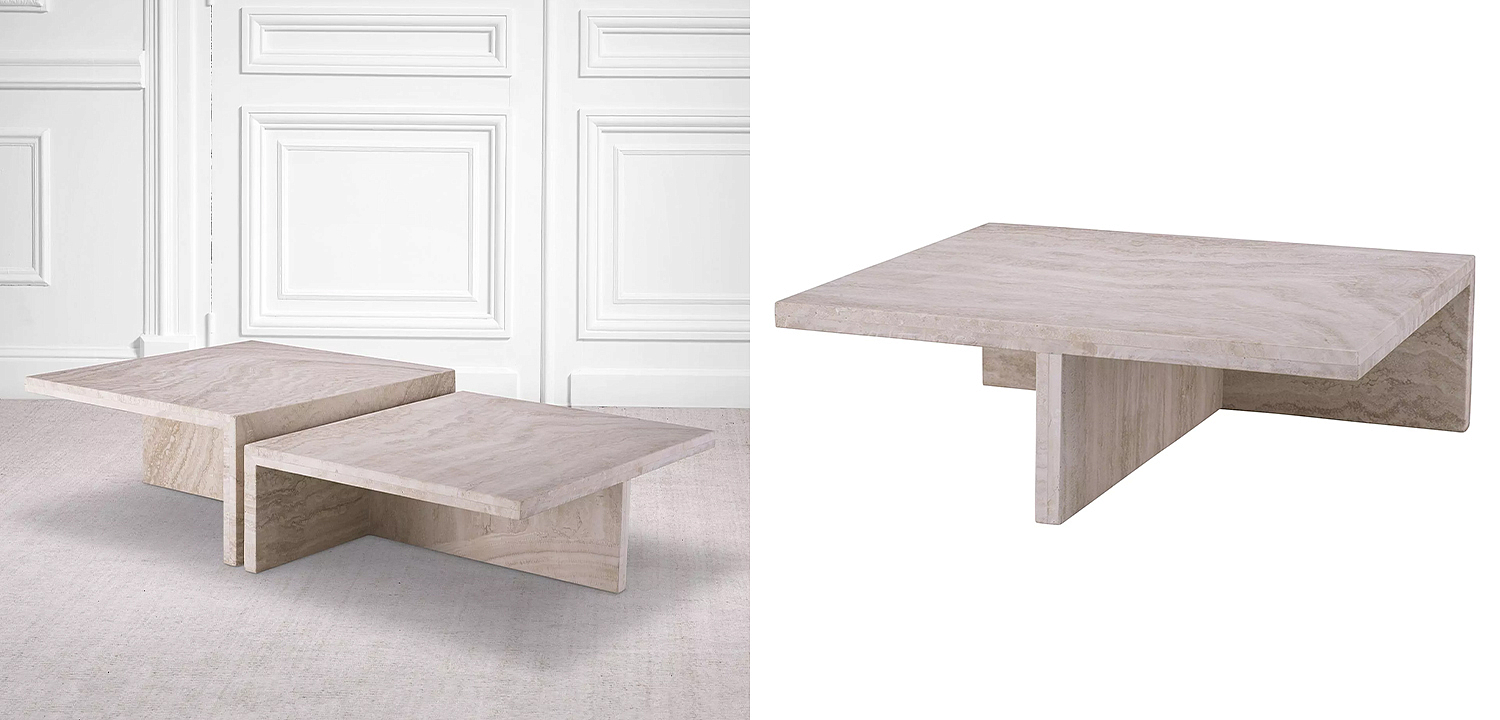 Кофейный стол Eichholtz Coffee Table Amara Low Кофейный стол Eichholtz Coffee Table Amara Low - Loft-Concept во Владивостоке