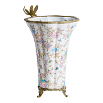 Ваза с бронзовой стрекозой Paradise Dragonfly варинант исполнения - 2 | Loft Concept во Владивостоке