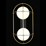 Бра настенное с 2 белыми плафонами Karina варинант исполнения - 1 | Loft Concept во Владивостоке