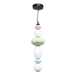 Подвесной светильник фигурный с керамическими элементами 24W LED Fragrant Light варинант исполнения - 3 | Loft Concept во Владивостоке