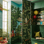 Обои ручная роспись Little London Jubilee Colourway варинант исполнения - 4 | Loft Concept во Владивостоке