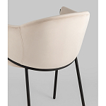 Стул Brace велюр молочный варинант исполнения - 3 | Loft Concept во Владивостоке