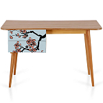 Письменный стол с принтом на ящиках Elise Desk варинант исполнения - 1 | Loft Concept во Владивостоке