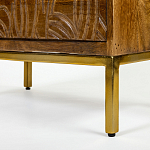 Прикроватная тумба с фактурным фасадом Termite варинант исполнения - 6 | Loft Concept во Владивостоке