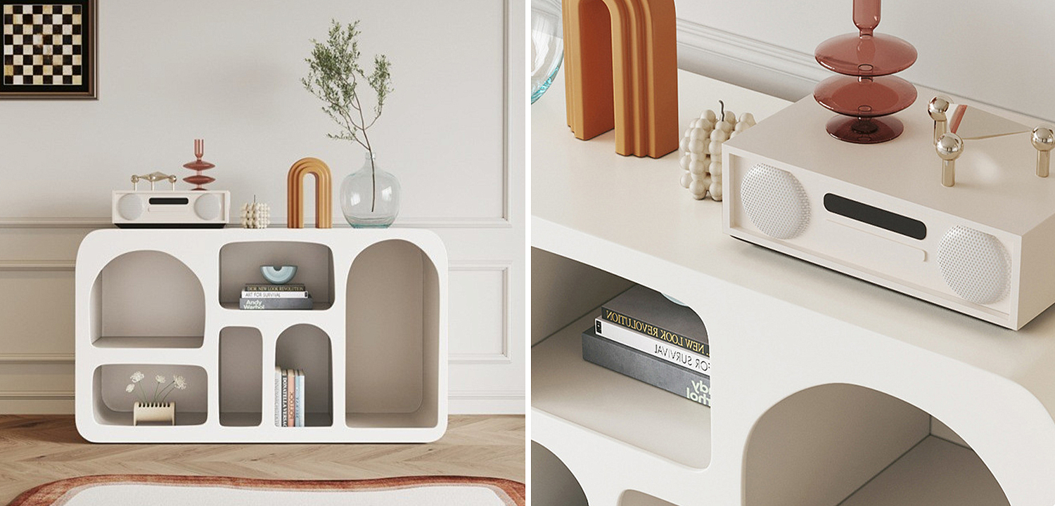 Стеллаж Cave Pastel Console Cabinet Стеллаж Cave Pastel Console Cabinet - Loft-Concept во Владивостоке