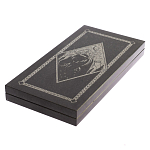 Подарочные нарды из натурального камня с гравировкой Backgammon from Stone варинант исполнения - 7 | Loft Concept во Владивостоке