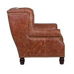 Кожаное кресло James Brown Leather Armchair варинант исполнения - 2 | Loft Concept во Владивостоке