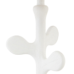 Настольная лампа с белым каркасом и тканевым абажуром Natural Stems варинант исполнения - 2 | Loft Concept во Владивостоке