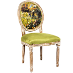 Стул из натурального бука с цветочным принтом Impressionism in Color варинант исполнения - 2 | Loft Concept во Владивостоке