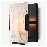 Бра прямоугольное с мраморным плафоном Calling to Shine варинант исполнения - 2 | Loft Concept во Владивостоке