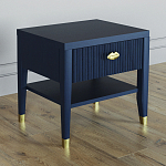 Прикроватная тумбочка с ящиком Elsa Dreams Blue варинант исполнения - 1 | Loft Concept во Владивостоке